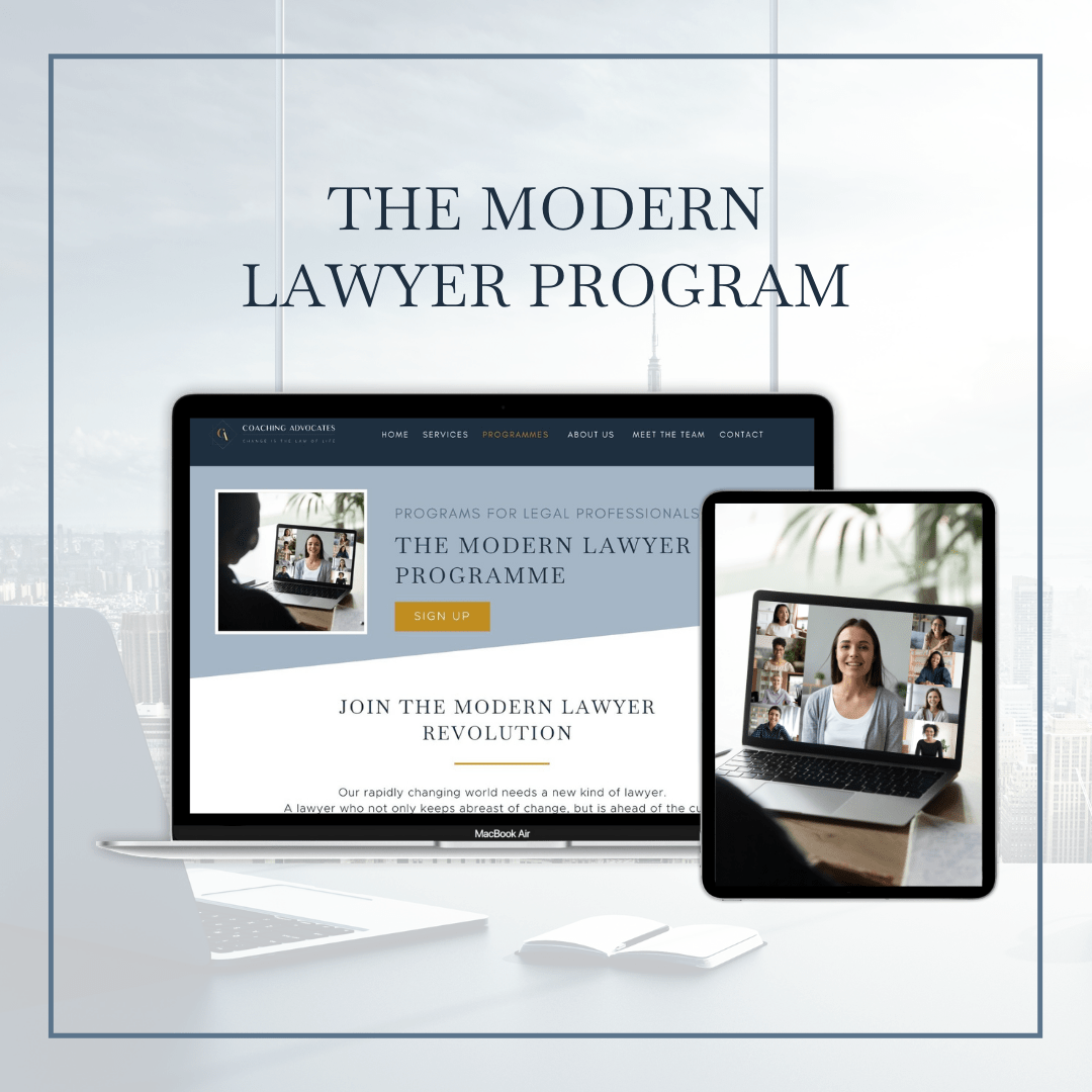 THE MODERN LAWYER (ONLINE + LIVE GROUP CALLS + 1-ON-1)