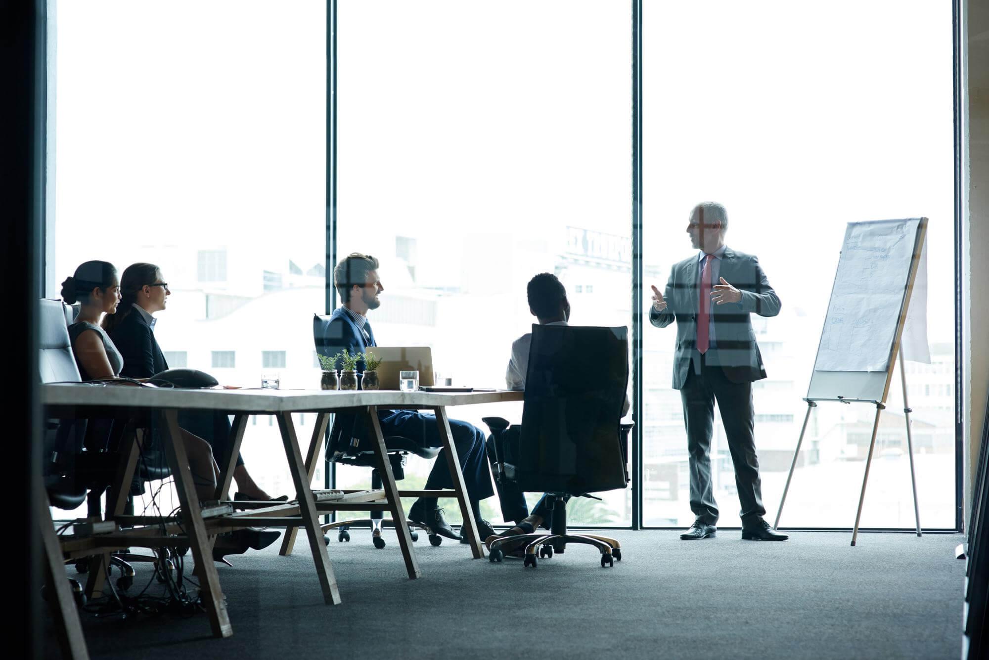 Board members in the room